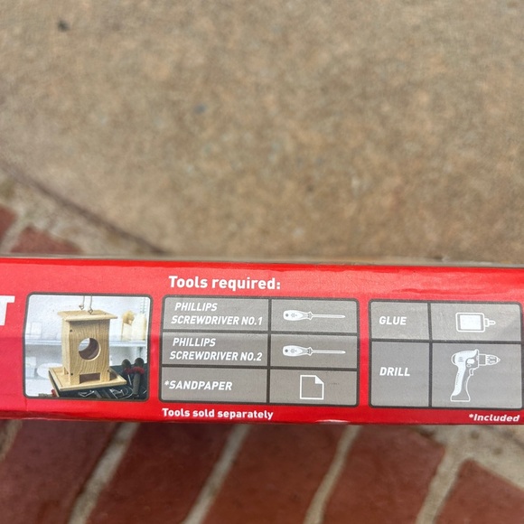 Wooden Bird Feeder Kit - Natural Wood - Picture 4 of 4